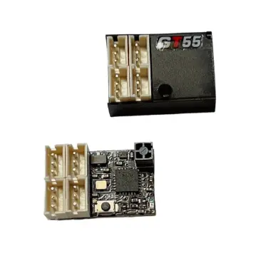 Gt55racing Futaba T-Fhss Nano 4Ch Tower Antenna Receiver #Dsk-503 (Metal Case Included) 1