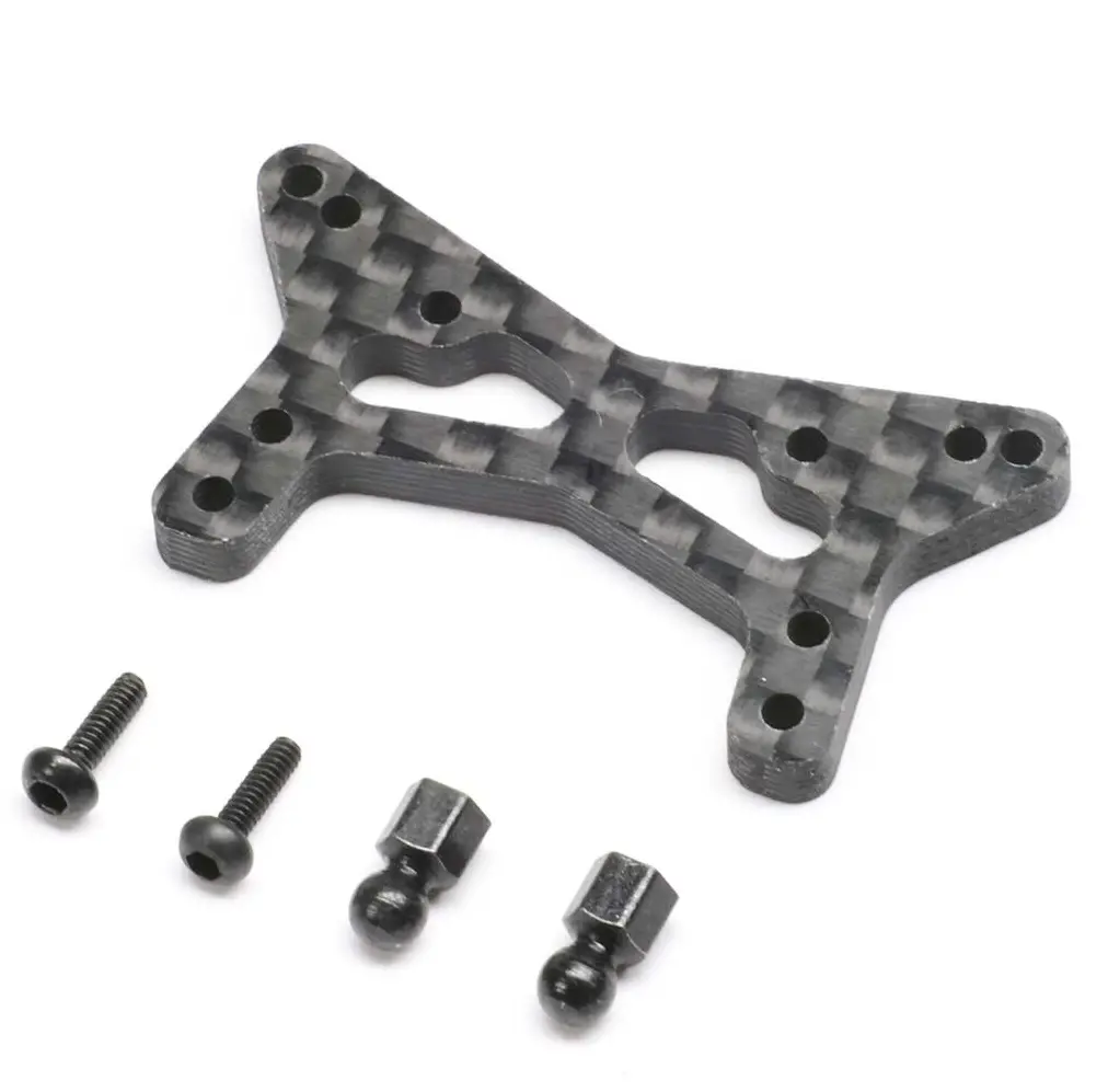 Losi Carbon Front Shock Tower: Micro-B 1