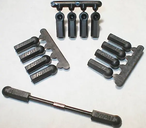 Rpm 73372 - Heavy Duty Rod Ends - Black 1