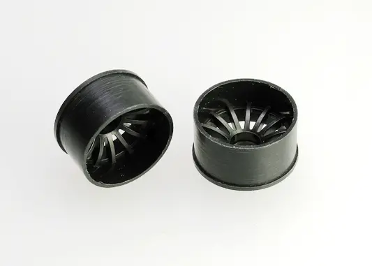 Pn Racing Mini-Z 2Wd Machine Cut 16 Spoke Rear Wheel R3 Black 1