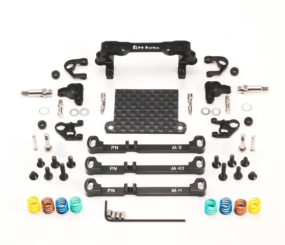 Pn Racing Mini-Z V4 Mr03/Pnr2.5W Double A-Arm Front Suspension (Choose Color) 1