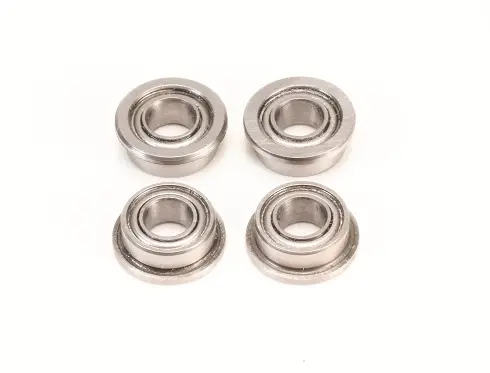 Pn Racing 3X6x2.5Mm Flanged Shield Hub Ball Bearing (4Pcs) 1