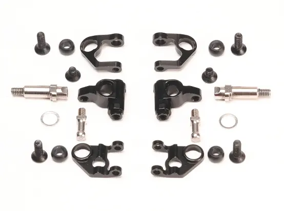 Pn Racing Mini-Z Mr03/Pnr2.5W Double A-Arm Conversion Kit (V3 To V4) Black 1