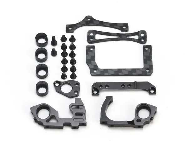 Pn Racing Mini-Z V5 Lcg 98Mm Motor Mount (Black) 1