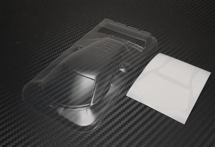 Pn Racing Lexan Roof And Lexan Wing For Pnr Concept C9 Body 1
