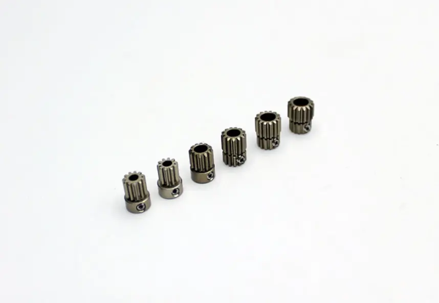 Rx540v2 Reflex Racing 64 Pitch Hardcoated Alumiunm Pinion Gear Set 1
