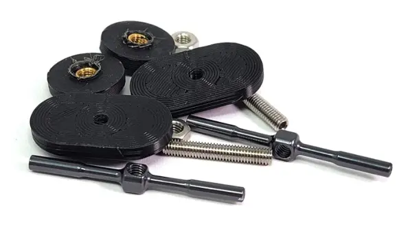 Dlux Scx24 Ultra-Light Body Mounts/Brace 1