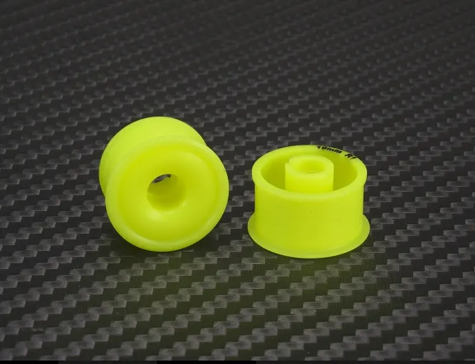 Pn Racing Mini-Z 2Wd Machine Delrin Cut Yellow Formula 11X19mm Flanged Wheel R1 1