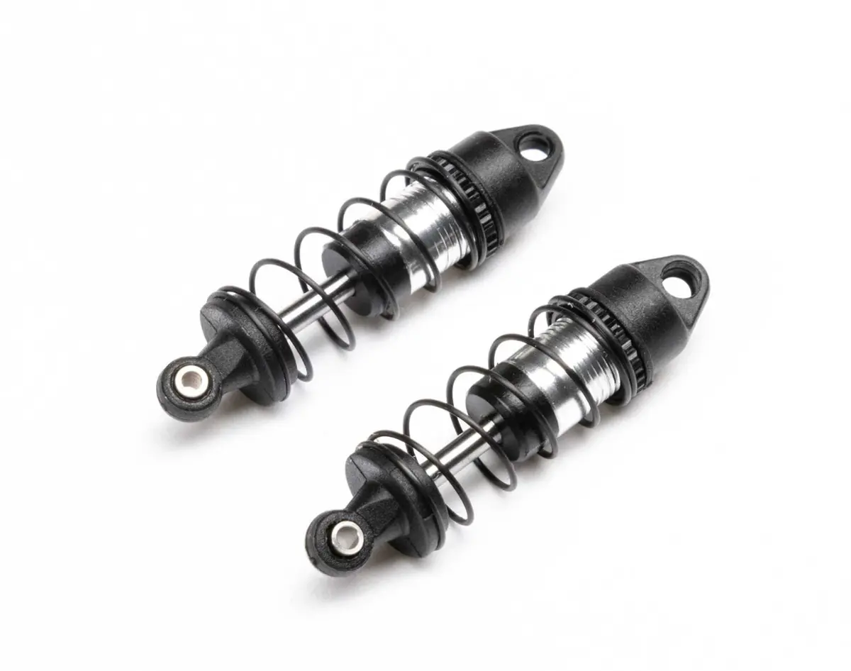 Losi Aluminum Front Shocks: Micro-B 1