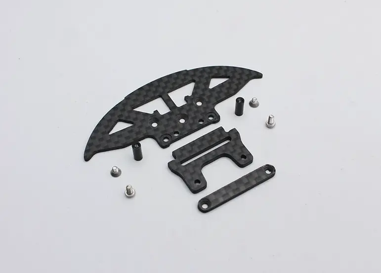 Reflex Racing Pn Racing C9 Carbon Fiber Bumper And Clip Set 1