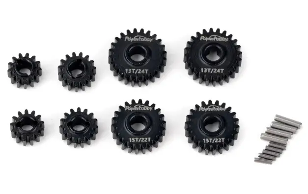 Powerhobby Chromely Steel Overdrive Gears Redcat Ascent-18 1