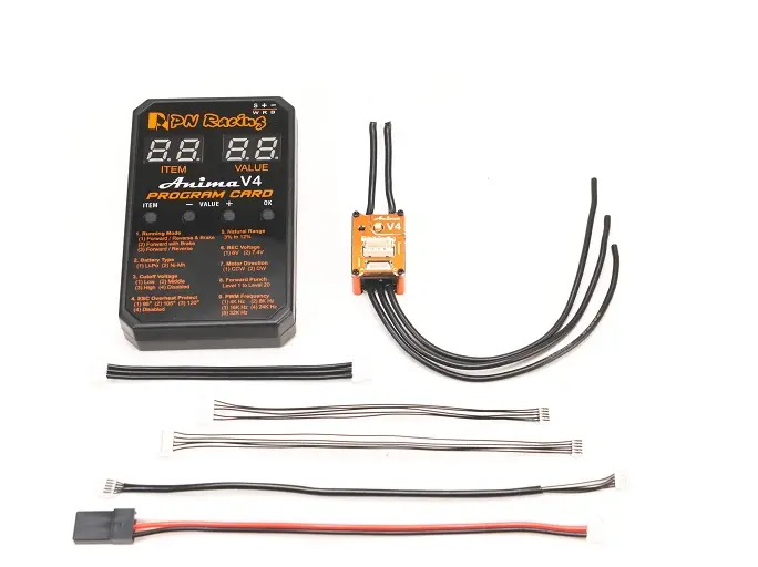 Pn Racing Anima V4 30A 1/28 Sensored Brushless Esc 1