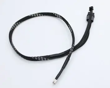 Reflex Racing Jst 2.0 Ph 3 Pin Charging Cable - Black And Silver 1