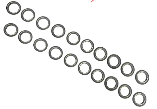 Silver Horse Special Edition Nexx Racing’S “Jud” Flange Rings For Evo Mesh Rims (20Pcs) 1
