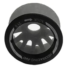 Nexx Racing “Jud” Threaded Carbon-Fiber Reinforced Evo Flanged Wheels (2) Pcs For Mini-Z (Grey) 1