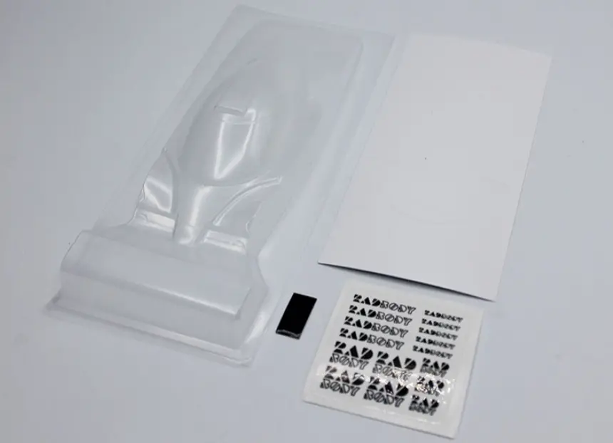 Radboy Toyota Gt One Lexan Roof And Wing Set 1
