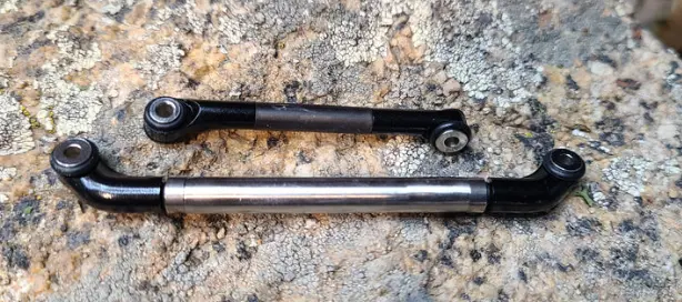 3Flow9 V2.1 Rolling Steel Steering Link - Fits Redcat Ascent 18 And Redcat Apex 18 (Choose Color) 1