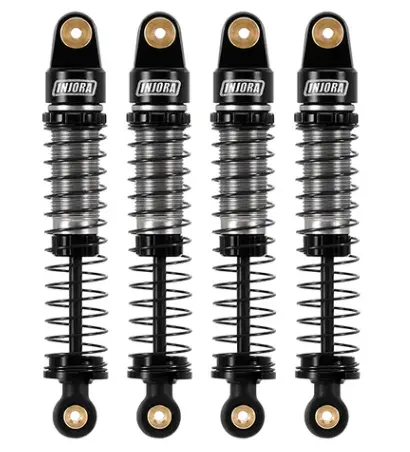 Injora Big Bore Oil Shock Absorber For 1/24 Scx24 Fcx24m (Choose Size/Color) 3