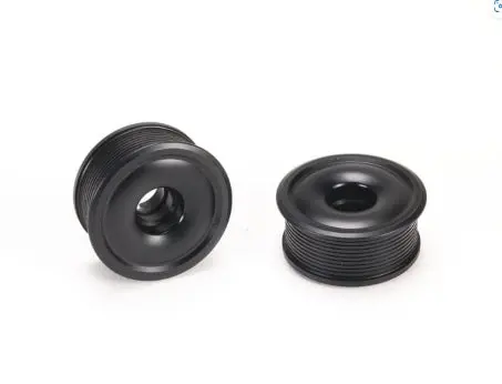 Pn Racing Mini-Z 2Wd Machine Delrin Cut Black Formula 8.5X19mm Flanged Wheel F0.5 1