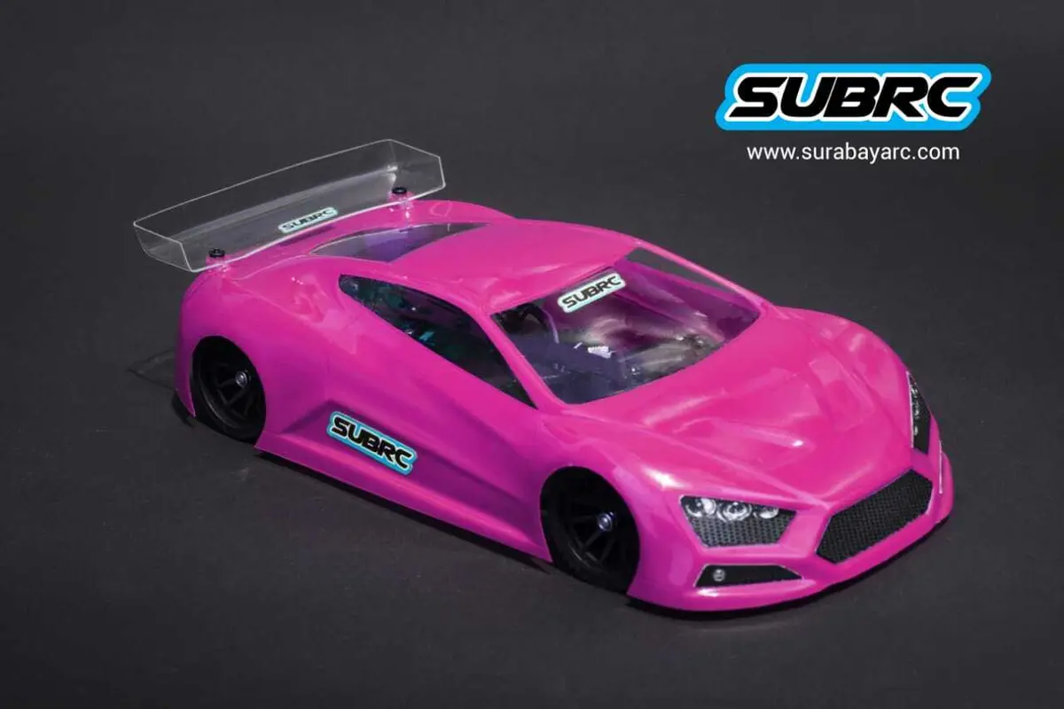 Subrc Lexan Touring Body Zenvo St1 0.7Mm 1