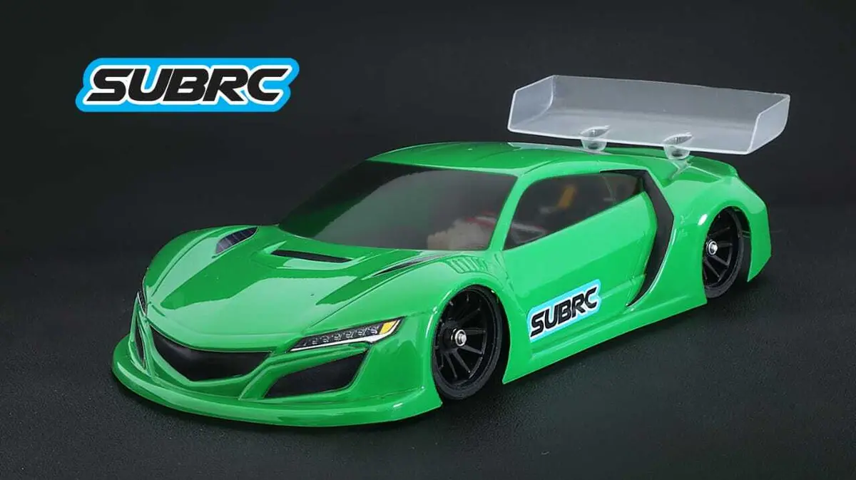 Subrc Lexan Touring Bodyshell Nsx Gt3 1