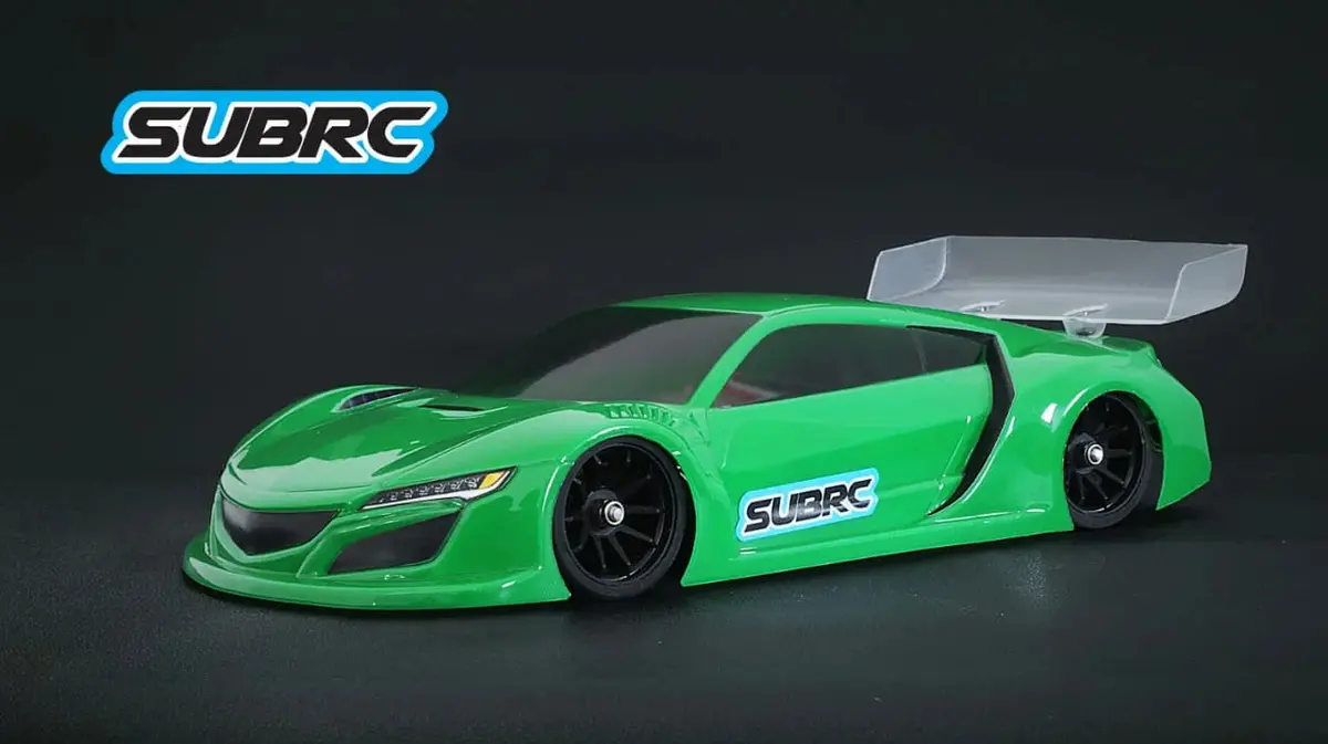Subrc Lexan Touring Bodyshell Nsx Gt3 2
