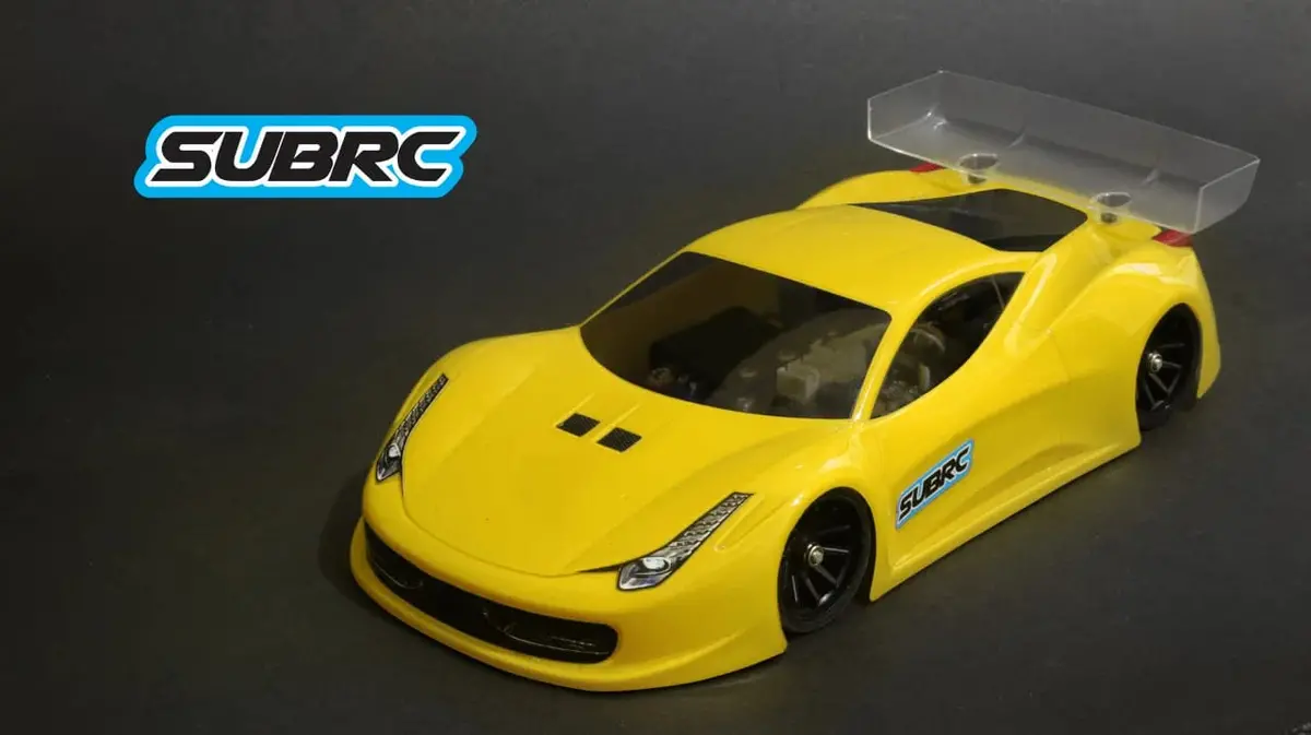 Subrc Lexan Touring Bodyshell Xb2 1