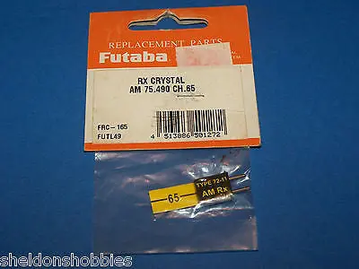 Futaba Crystal (Fm 75.490) Tx/Rx Channel 65 (1) #Frc-165 1