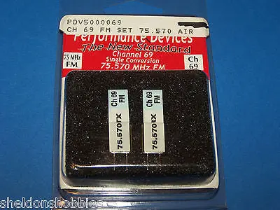 Performance (Airtronics) 75.570 Mhz Fm Tx/Rx Single Converv Ch-69 #Pdv500-0069 1