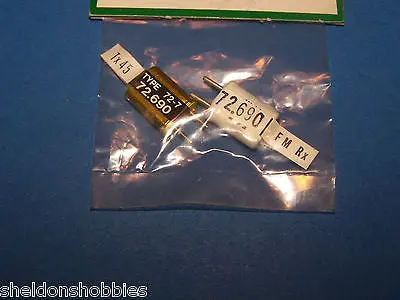 Futaba Crystal Set (Fm 72.690) Tx/Rx Channel 45 #Fmc-445 2