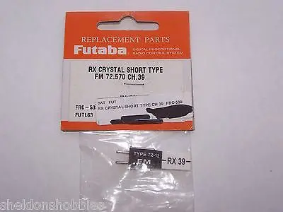 Futaba Crystal Short Type (Fm 72.570) Rx Channel 39 #Frc-539 1