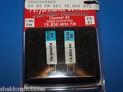 Performance (Hitec) 75.850 Mhz Fm Single Conversion Ch-83 #Pdv2000083 1