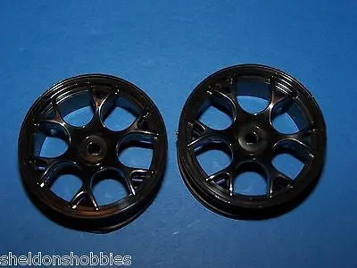 Pro-Line Standard Sedan Wheels Warlock Narrow Black (2) #2618B 1