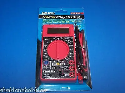 Cen-Tech 7-Function Digital Multi-Tester #90899 1