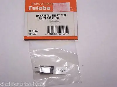 Futaba Crystal Short Type (Fm 72.530) Rx Channel 37 #Frc-537 1