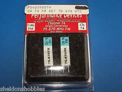 Performance (Hitec) 75.670 Mhz Fm Single Conversion Ch-74 #Pdv200-074 1