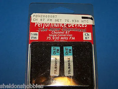 Performance (Hitec) 75.930 Mhz Fm Single Conversion Ch-87 #Pdv2000087 1