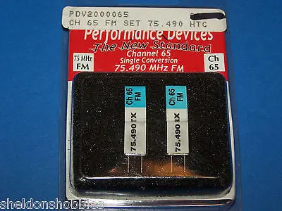 Performance (Hitec) 75.490 Mhz Fm Single Conversion Ch- 65 #Pdv200-0065 1