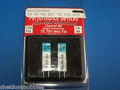 Performance (Hitec) 75.790 Mhz Fm Single Conversion Ch-80 #Pdv2000080 1