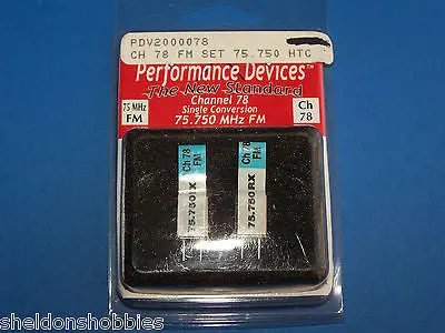 Performance (Hitec) 75.750 Mhz Fm Single Conversion Ch-78 #Pdv2000078 1