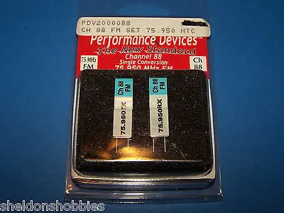 Performance (Airtronics) 75.950 Mhz Fm Single Conversion Ch-88 #Pdv2000088 1