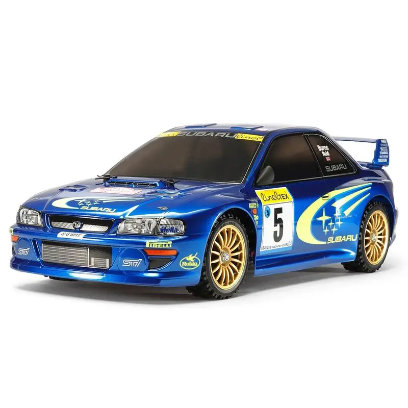 Tam58631a Tamiya Impreza 4Wd Tt-02 Monte Carlo '99 With Hobbywing Esc 1