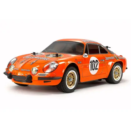 Tam58708a 1/10 Rc Alpine A110 Jagermeister 1973 M-06 1