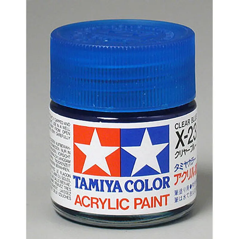 Acrylic X23 Gloss,Clear Blue 1