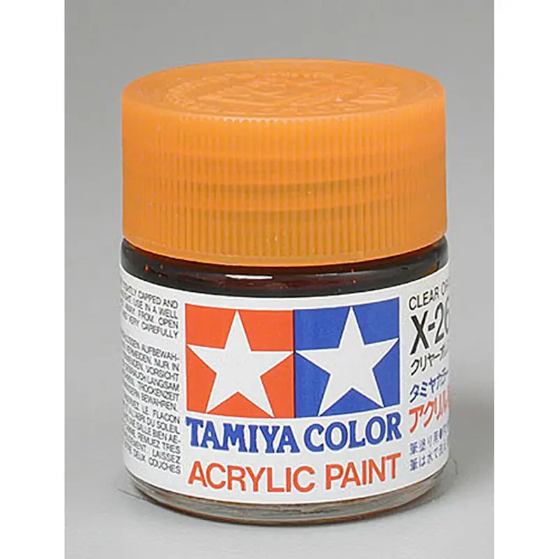 Acrylic X26 Gloss Clear Orange - Tam81026 1