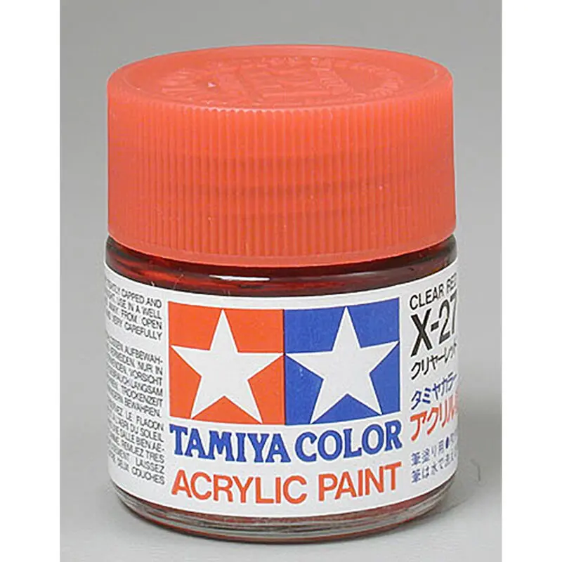 Acrylic X27 Gloss, Clear Red 1