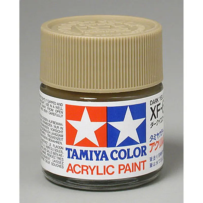 Acrylic Xf60 Flat Dark Yellow - Tam81360 1