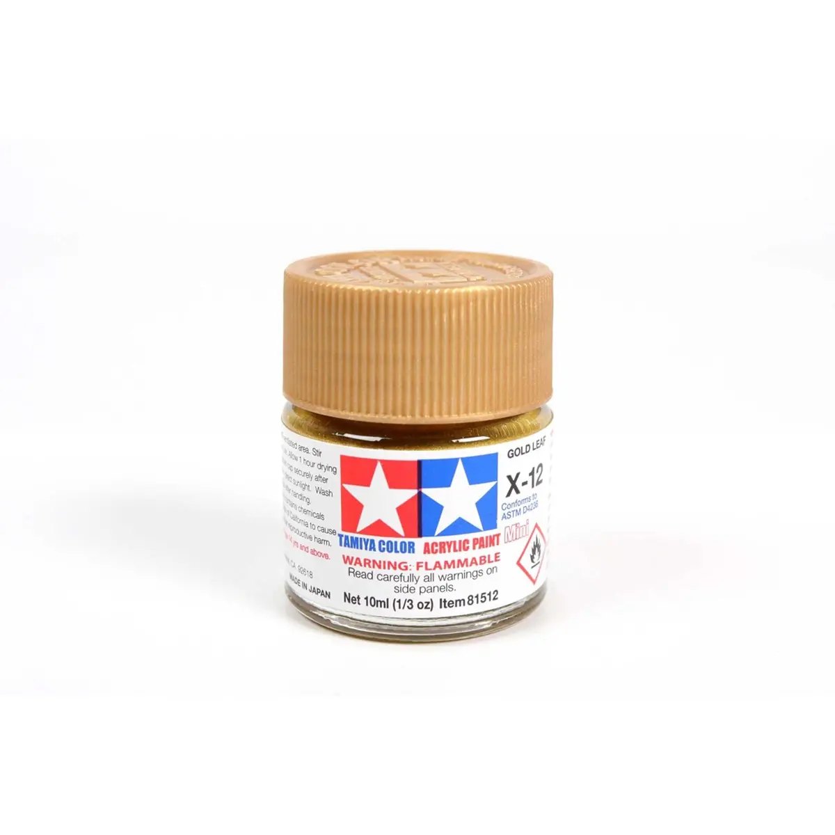 Acrylic Mini X12 Gold Leaf - Tam81512 1