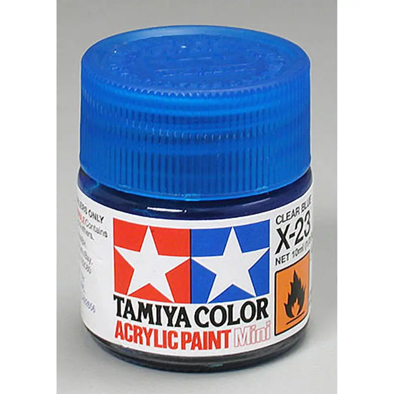 Acrylic Mini X23, Clear Blue - Tam81523 1