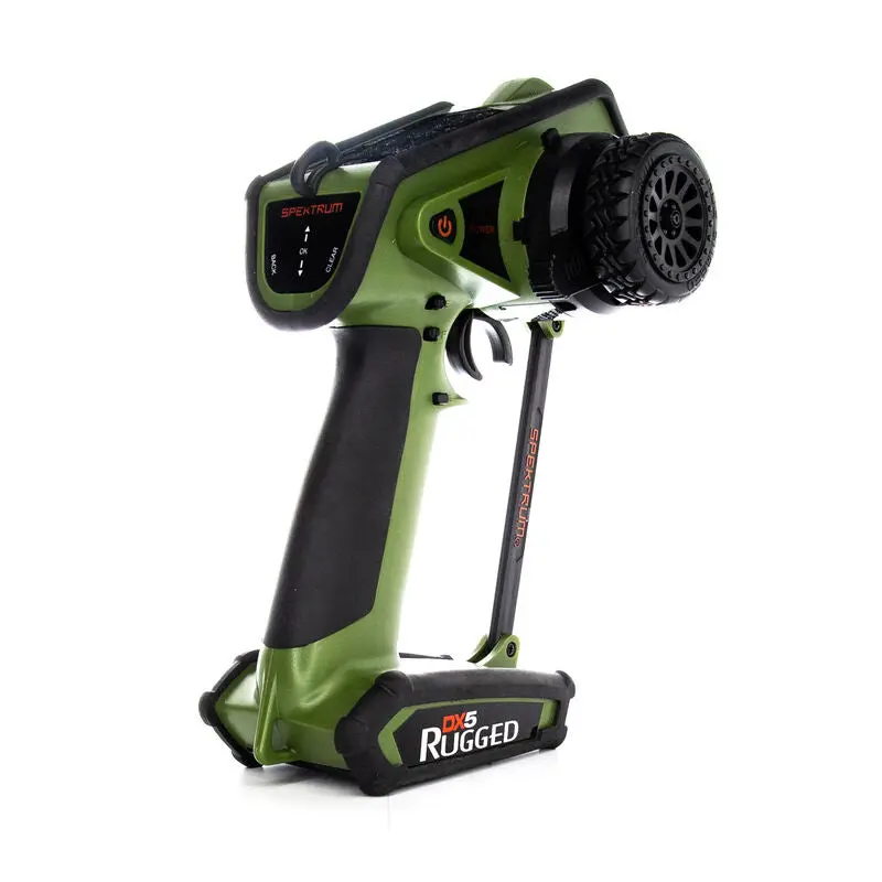 Dx5 Rugged 5-Channel Dsmr Transmitter Only, Green - Spmr5200g 2